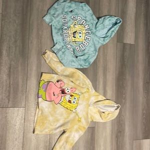 Girls medium SpongeBob sweatshirts